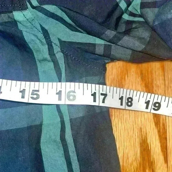 J. Crew Fresco top with jewel buttons in Black Watch tartan Size XXS - Picture 9 of 11